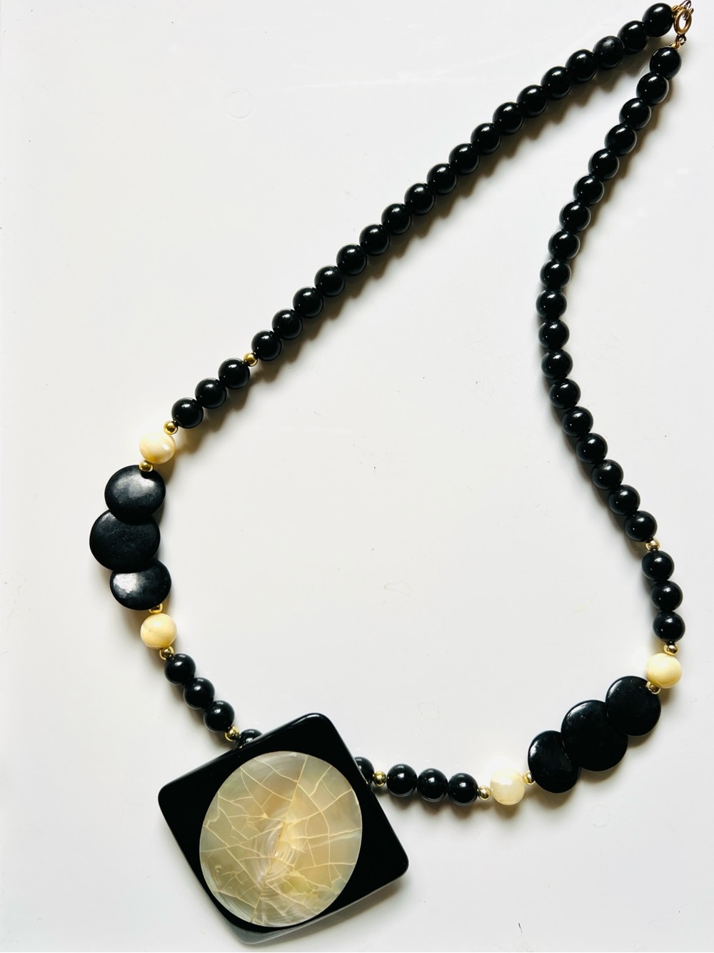 80’s Modernist Statement Necklace